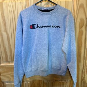 Champion size M crew neck sweatshirt. Gently worn condition.